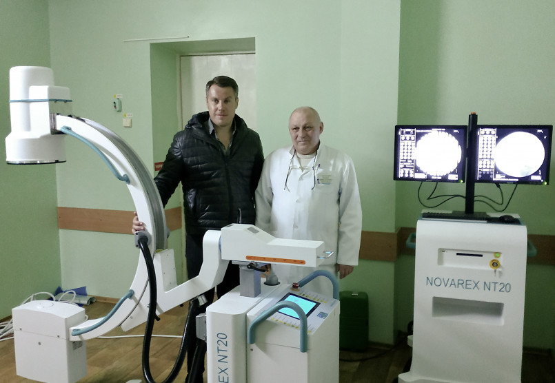Вітаємо лікарів Херсона з придбанням мобільної рентген системи C-Arm
